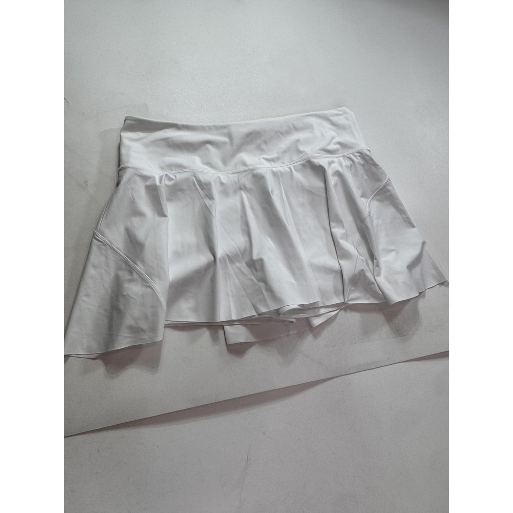 Athleta Skort Womens 2X White Ace‎ Tennis 13.5 Athletic Built In Shorts